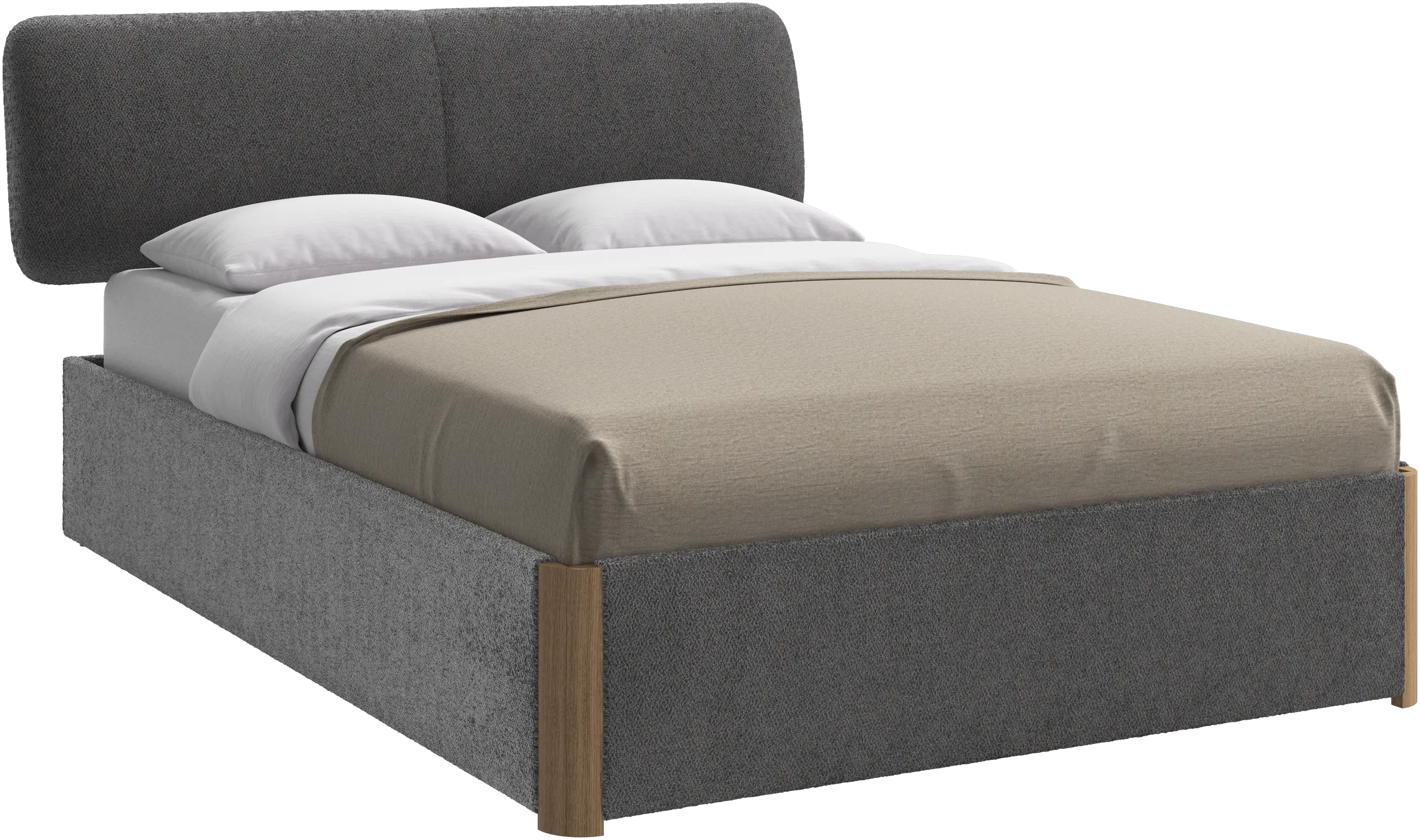 デザイナーベッド | デンマークデザインの家具 - グレー | ボーコンセプト